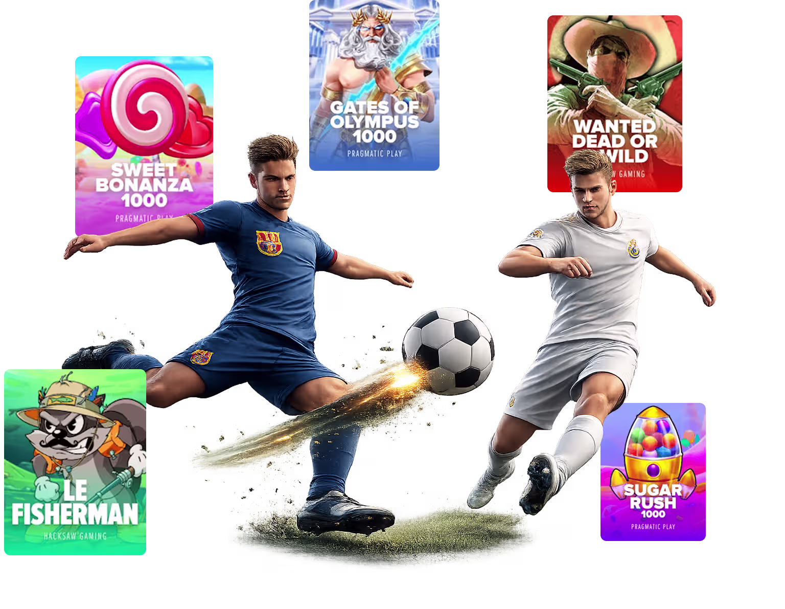Hero football visual